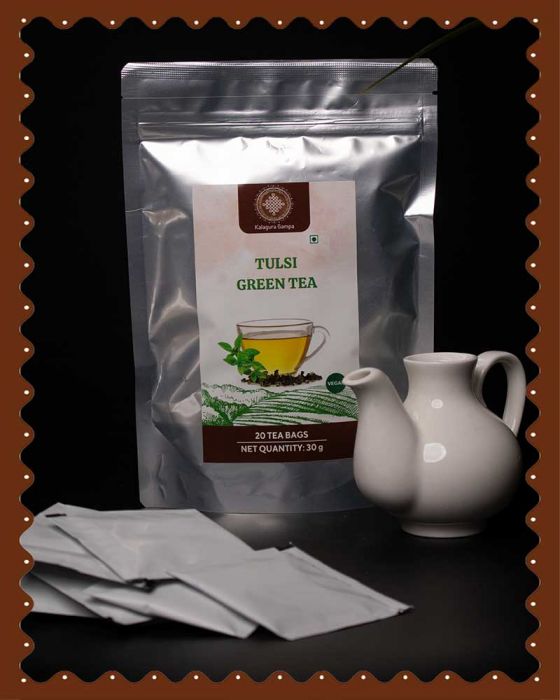 Tulsi Green Tea Infusion Tea Bags (20 Pcs)