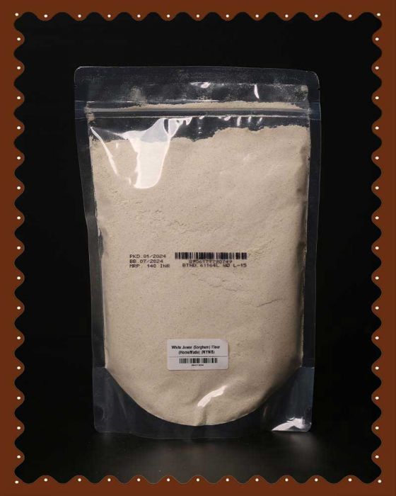White Jowar (Sorghum) Flour (HomeMade) (MYMB) (1000 Grams)