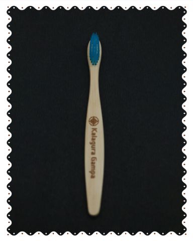 Baby Bamboo Toothbrush|Soft Blue Bamboo Fiber Bristles|1 Pc|