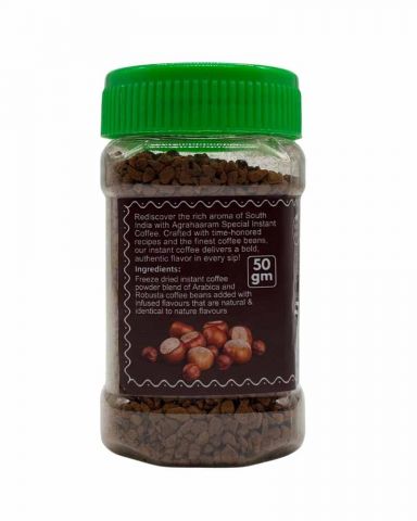 Instant Nutty Hazelnut Coffee Powder (Agrahaaram) (50 Grams)