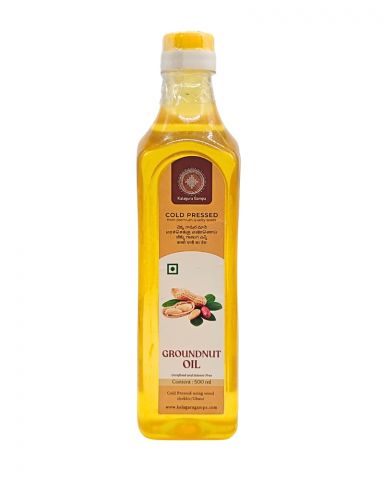 Ground Nut Oil (Cold Pressed Oil) (500 ml)