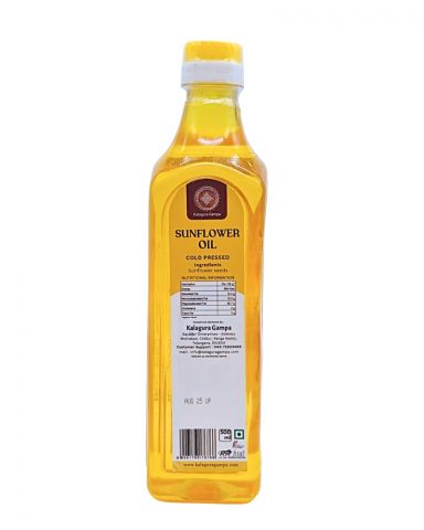 Sunflower Oil| Cold Pressed Oil|500 ml|