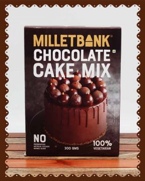 MILLET CHOCOLATE CAKE MIX (MILLET BANK) (300 Grams)