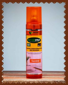 Sandal Natural Room Disinfectant and Freshener Spray (250ml)
