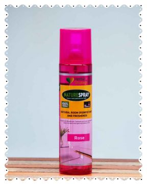 Rose Natural Room Disinfectant and Freshener Spray (250ml)