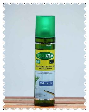 White Lily Herbal Room Disinfectant and Freshener Spray (250ml)