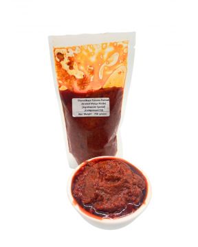 Mamidikaya Turumu Pachadi (Grated Mango Pickle) (Agrahaaram Special) (Coldpressed Oil) (250 Grams)