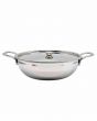 Triply Steel Handle Kadai NO 10