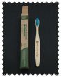 Baby Bamboo Tooth Brush - Bamboo Fiber Bristles Blue (1 Pc)