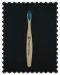 Baby Bamboo Tooth Brush - Bamboo Fiber Bristles Blue (1 Pc)