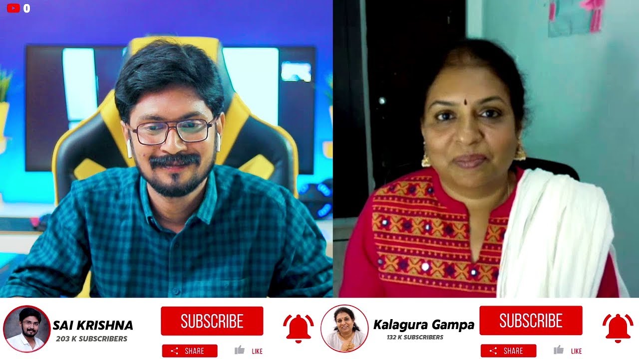 Sai Krishna Tech Youtube Channel Interviewed Kalagura Gampa